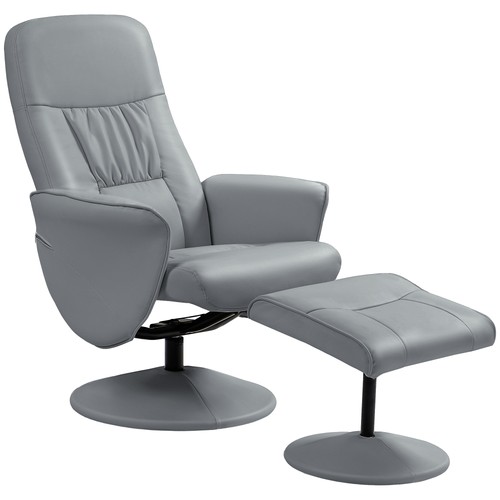 Homcom leather armchair and - leather,