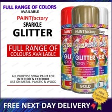 Glitter Effect Spray Paint Art