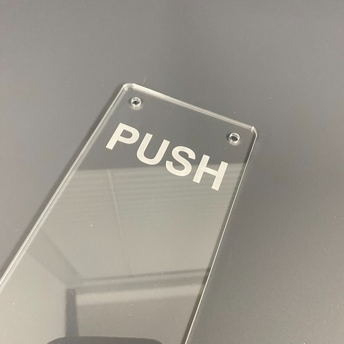 Door finger plate protector - door,