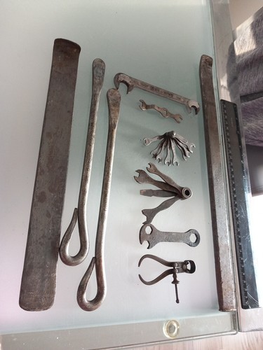 Vintage motorcycle tools etc - ,