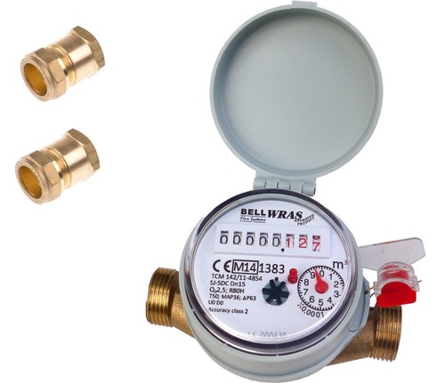 Single jet cold water meter - single-jet,