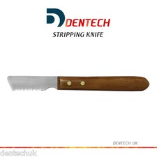 Hand Stripping Knife Cut & Style Pet Cat Dog Hair Grooming Comb Fine Trim Tool