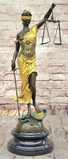 18" Bronze Blind Lady of