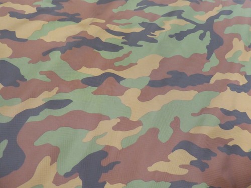 Camo army green ripstop - camo, &