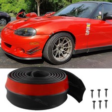 For Mazda MX-5 Miata NB Rubber Front Bumper Spoiler Lip Splitter Body Kit 2.5M