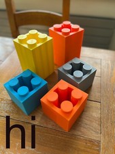 REDUCED brick style vase