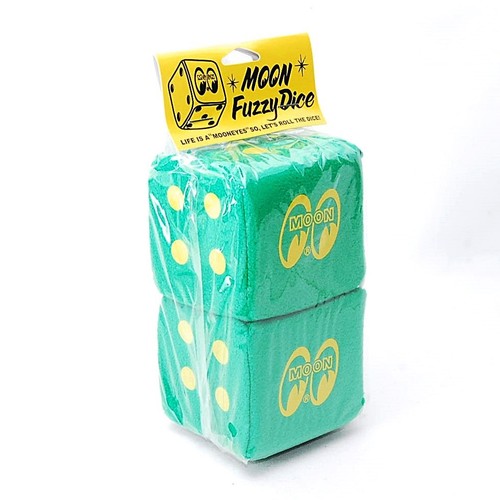 Mooneyes moon fuzzy dice - mooneyes,