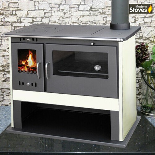 Wood burning stove range oven - range,