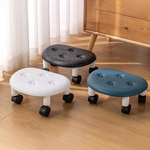 Low height rolling stool - low,