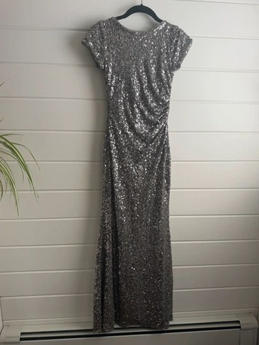 Betsy adam sequin - sequin, ruched
