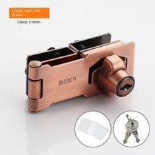 Zinc Alloy Cabinet Display Lock Security Cabinet Door Lock  Glass Door