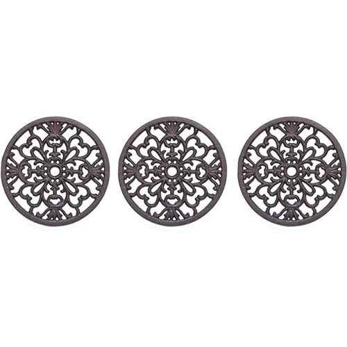 3pc round trivet tea pot - tea,