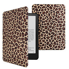 Leopard Print Smart Case Cover for All-new Kindle Paperwhite 7 (only 12th Gen)