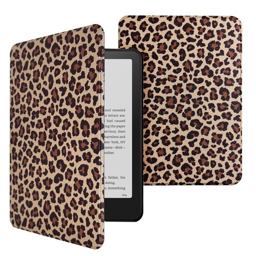 Leopard print smart case cover - print,
