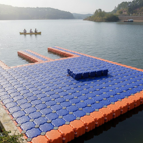 Floating dock pontoon water - pontoon,