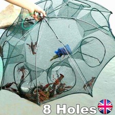 8 Holes Foldable Fishing Net