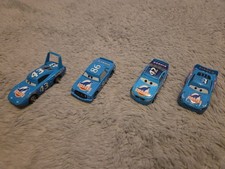 Disney Pixar Cars Dinoco Blue Lightning McQueen Diecast 1:55 Scale