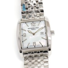 Raymond Weil Don Giovanni 9976 White Mother of Pearl Men's 31mm 9976-ST-05997