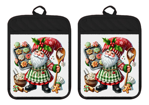 Christmas santa gnome bake - santa,