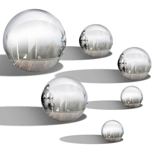 6pcs stainless steel mirror - stainless,