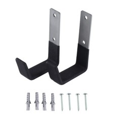 2 X   Heavy Duty Storage Hooks Garage Bike Ladder Wall Mounted Brackets