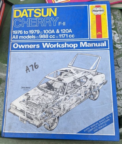Haynes workshop manual datsun - workshop,