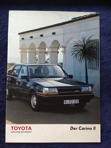 Toyota carina brochure - ii,