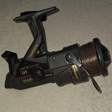 SHIMANO BAITRUNNER 4500 X GRAPHITE FISHING REEL 90s VINTAGE RARE USED GOOD WORK