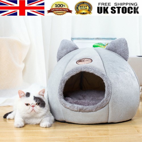 Large cat bed cave small - large,