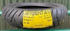 90/90-10 PIRELLI SL 26  50J Partworn Motorcycle tyre (M1493)