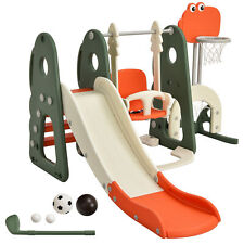 Toddler Slide and Swing Set 6