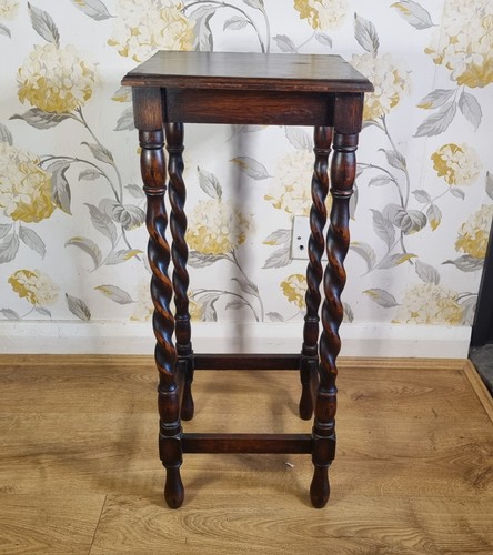 Small antique oak barley - antique,