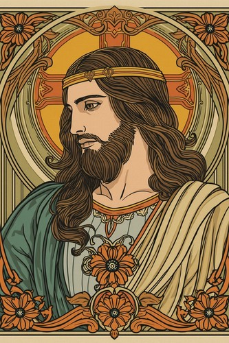 Jesus christ medieval style - christ,,
