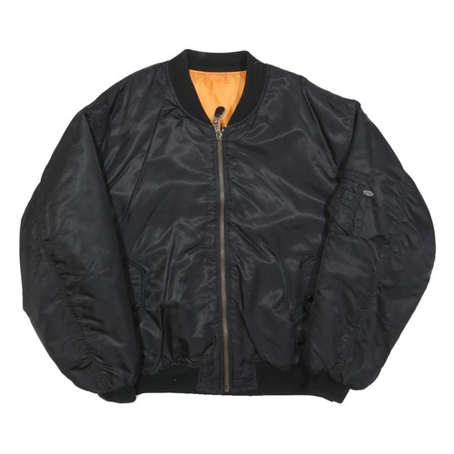 Mens black security bomber - mens,
