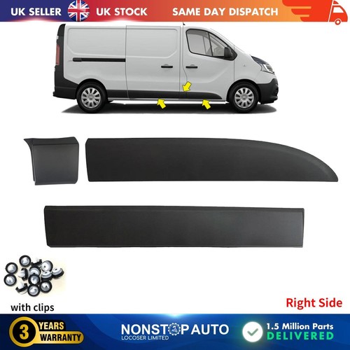 Pcs side moulding trim - side,