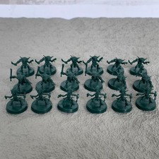 18pcs Goblins Warriors Female Goblins Miniatures Heroquest Board Game Minis DND 
