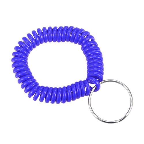 4pcs spiral keychain plastic - 4pcs,