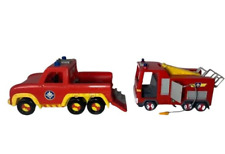Fireman Sam Fire Truck and Figures Play Set Bundle / Great Condition used Toys