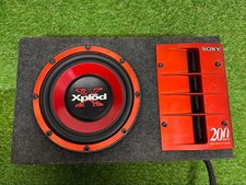 SONY20cm box type subwoofer XS-AW200X Xplod