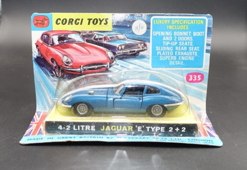 Vintage corgi 335 jaguar - vintage,