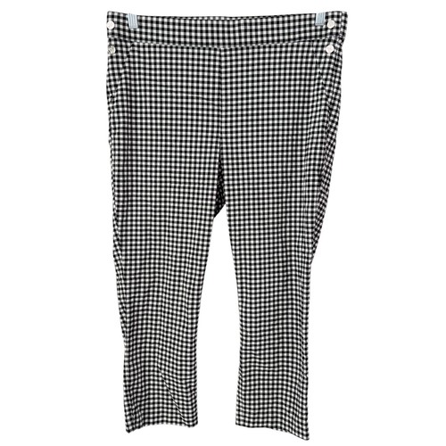 Rafaella black white gingham - black,