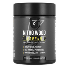 Inno Supps Nitro Wood MAGNUM Enhanced Circulation, Stamina, Sex Support