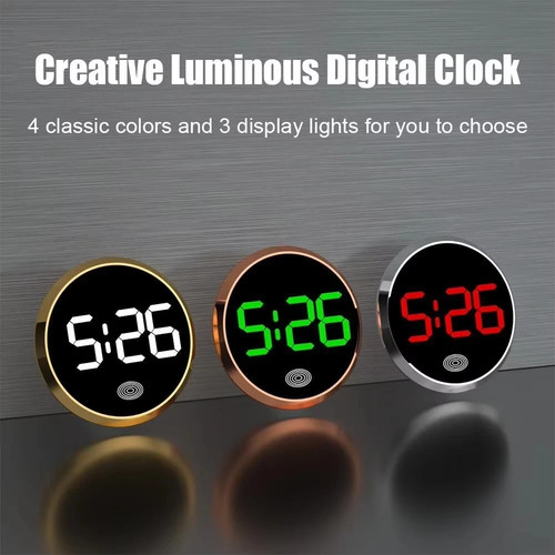 Led car clock - 1x,