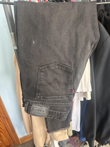 Levi black flared - flared, skinny