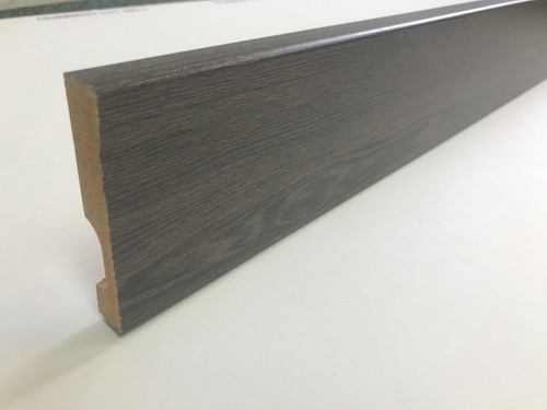 Skirting board mdf grey - board,