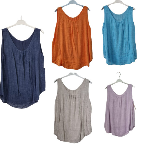 New italian ladies sleeveless - ladies,