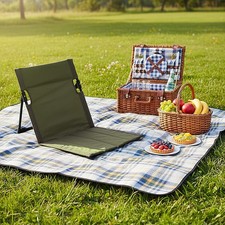 Folding Outdoor Seat w Back