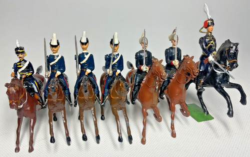 Please read seven mounted - read, x