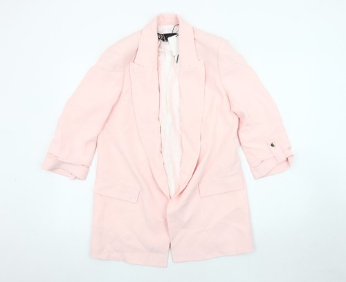 Zara women pink blazer - zara, size