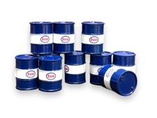Model Railway Esso Oil Drums - Pristine Blue - OO Gauge